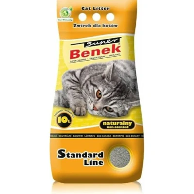 Abbildung von Certech Super Benek Standard Natural Klumpende Katzenstreu 10 l