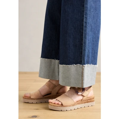 Abbildung von Gabor Damen Riemchensandalen, Frauen Sandalen,offene Schuhe,Strandschuhe,Sandaletten,Sommersandalen,bequem,flach,Sommerschuhe,Sand,36 EU / 3.5 UK