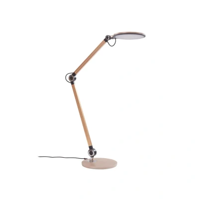 Abbildung von Lindby LED Tischleuchte Nyxaris, gold, Metall, CCT, 50 cm