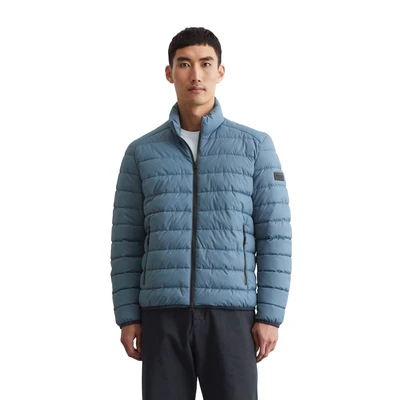 Abbildung von Marc O&#039;Polo Standup Collar ZIP POCK Elastic Binding Sleeve Badge Winterjacke, Herren, Größe: Large, Storm