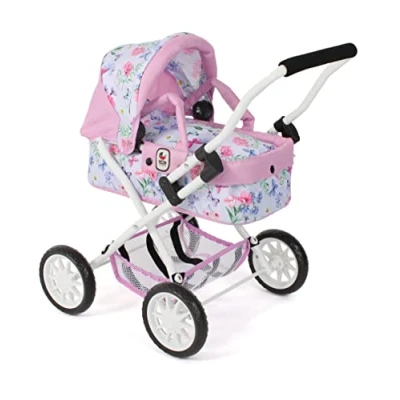 Abbildung von CHIC2000 Puppenwagen 555 53 Mini Kuschelwagen &quot;SMARTY&quot; Flowers