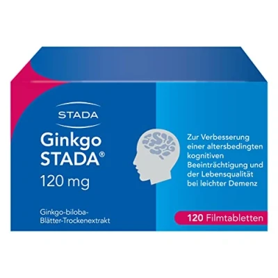 Abbildung von Ginkgo Biloba STADA 120MG FTA bei Gedächtnis und Konzentrationsstörungen 120 St