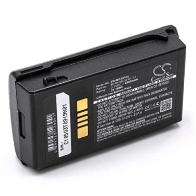 Abbildung von vhbw 1x Akku kompatibel mit Motorola Symbol MC3200, MC32N0 Barcodescanner POS (6800 mAh, 3,7 V, Li Ion)
