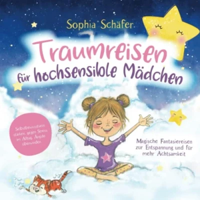 Abbildung von Traumreisen für hochsensible Mädchen Magische Fantasiereisen zur Entspannung und mehr Achtsamkeit: Selbstbewusstsein stärken, gegen Stress im Alltag, Ängste überwinden