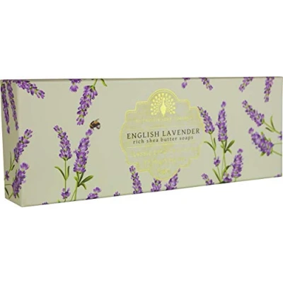 Abbildung von The English Soap Company, Gift Boxed Hand Soaps, Lavender, 3 x 100g