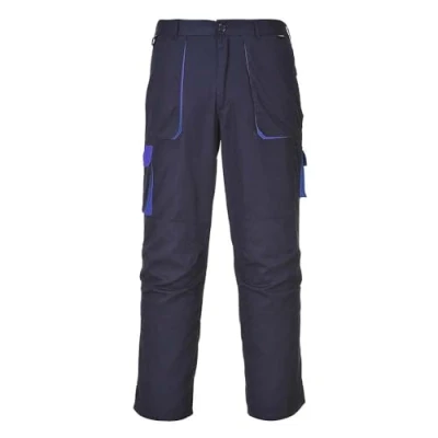 Abbildung von Portwest Texo Kontrast Hose, Größe: L, Farbe: Marine Tall, TX11NATL