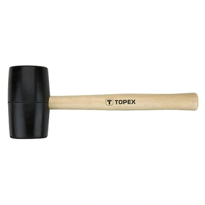 Abbildung von TOPEX 02A344 Gummihammer 340 Holz 450