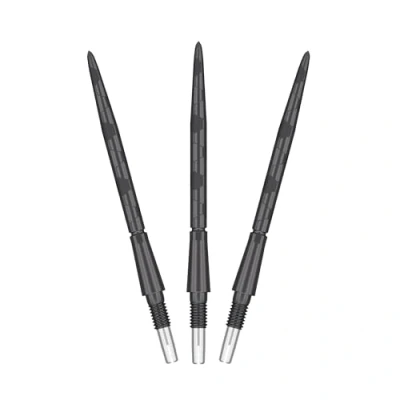 Abbildung von Target Darts Swiss Point Storm Steel Dart Points, Onyx (3er Pack Spitzen) 35 MM Schwarz Dartspitzen, Ersatzspitzen, Zubehör für Profi