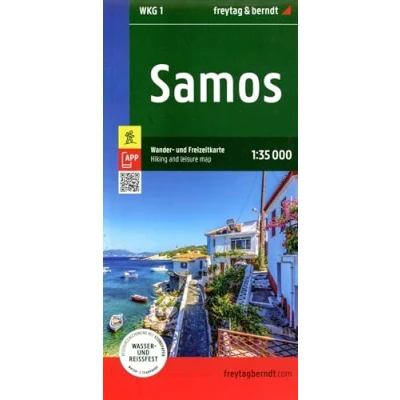 Abbildung von Samos, Wander und Freizeitkarte 1:35.000, freytag &amp; berndt: Mit APP, wasserfest reißfest (freytag berndt Rad Freizeitkarten)