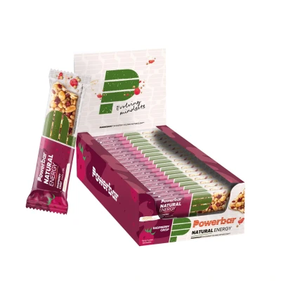 Abbildung von Powerbar Natural Energy Cereal Raspberry Crisp 18x40g Energie Riegel+Magnesium