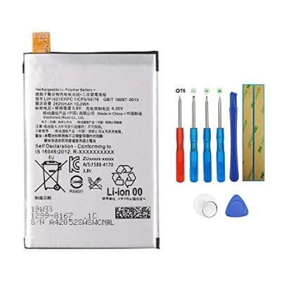 Abbildung von Swark Replacement Akku LIP1621ERPC Kompatibel mit Sony Xperia x F5121 Dual F5122 with Tools