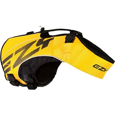 Abbildung von EZYDOG X2 Boost Schwimmweste, Bootfahren, Hundefreundlich, Paddelboard, überlegener Auftrieb, Rettungsgriff, Schwimmweste (XS, Gelb)
