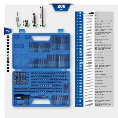 Abbildung von KS TOOLS BT053208 Set, Schraubendreher Einsatz (Bits) 208