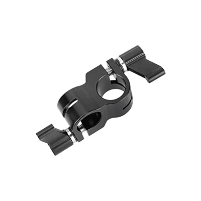 Abbildung von SZRIG 15 mm Stangenklemme, 90 Grad Bohrer Adapter für DSLR Rig Systeme, Schultermontage, Studio Zubehör