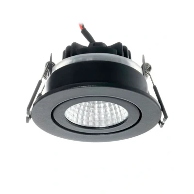 Abbildung von Arcchio LED Downlight Jyra, schwarz, 2.700K
