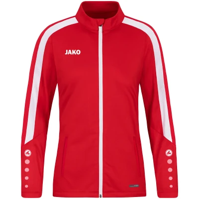 Abbildung von JAKO Power Polyesterjacke rotweiss, 2XL Herren