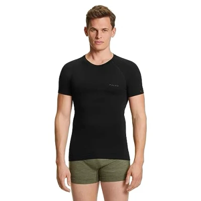 Abbildung von Falke Wooltech Light Functional Underwear FOR WARM TO COLD Conditions Unterhemd/shirt, Herren, Größe: XXL, Black