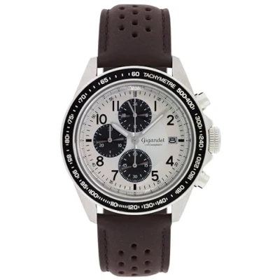 Abbildung von Gigandet Herren Analog Japanisches Quarzwerk Uhr mit Leder Armband VNAG24/007