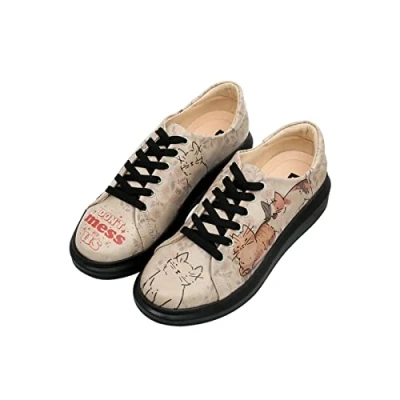Abbildung von Dogo MYRA Trouble Makers Sneaker low, Damen, Größe: 36, Natur Schuhe