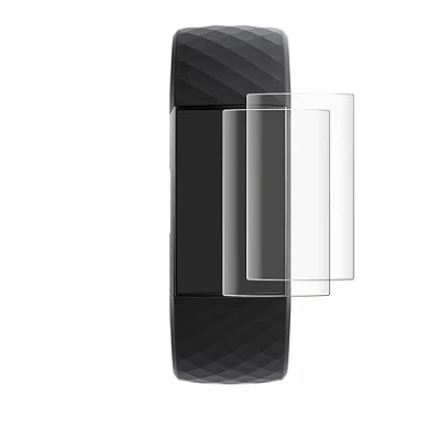 Abbildung von BROTECT 2 Stück Full Cover Schutzfolie für Fitbit Charge 3 Screen Displayschutz Folie [3D Curved, Anti Fingerprint, Kristall Klar]