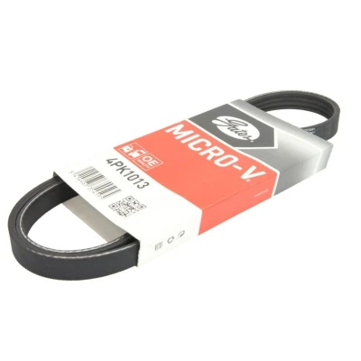 Abbildung von GATES Micro V 4PK1013 Keilrippenriemen 1013 4 Polyester, EPDM (Ethylen Propylen Dien Kautschuk) SUZUKI: Grand Vitara 1 SUV, Liana Limousine