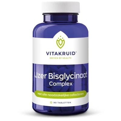 Abbildung von Vitakruid IJzer Bisglycinaat Complex 90pcs