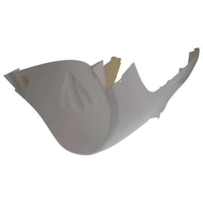 Abbildung von Verkleidung Unterboden weiss kompatibel für Yamaha Aerox/MBK Nitro