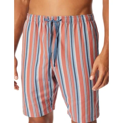 Abbildung von Schiesser Herren Kurze Schlafhose Mix + Relax Pyjamaunterteil, hellrot_182191, 50