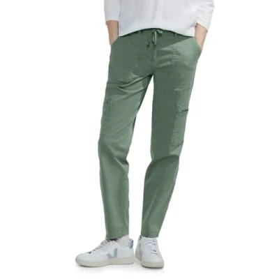 Abbildung von Cecil Casual Stoffhose, Damen, Größe: 31x28, Grün