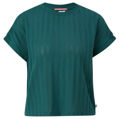 Abbildung von QS Tshirt basic, Damen, Größe: Large, Petrol