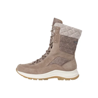 Abbildung von Tamaris Comfort Snowboot/Winterstiefel, Damen, Größe: 37, Taupe Schuhe