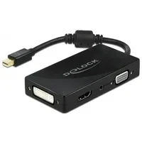 Abbildung von Adapter Mini DisplayPort &gt; VGA + HDMI DVI 3,5mm Klinkenbuchse