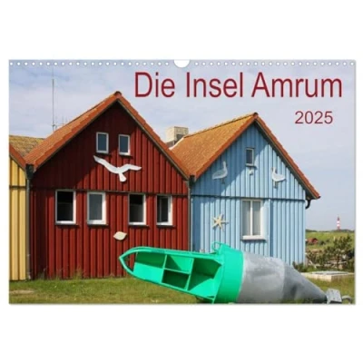 Abbildung von Die Insel Amrum (Wandkalender 2025 DIN A3 quer), CALVENDO Monatskalender