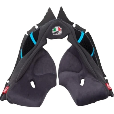 Abbildung von AGV CHEEK PADS PISTA GP RR GREY/CYAN XL