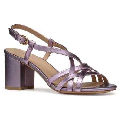 Abbildung von Geox D Virnilisa S Riemensandalette, Damen, Größe: 39, Lilac Schuhe