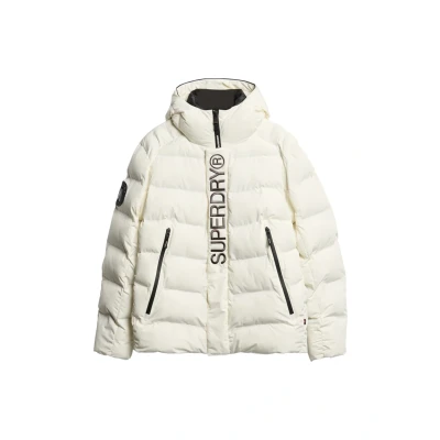 Abbildung von Superdry Steppjacke Hooded City Graphic Puffer Jkt