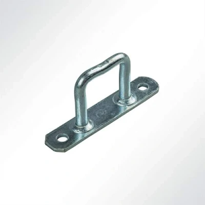 Abbildung von LYSEL® Riemenkrampen, (BxHxL) 16x30x72mm in grau (1 Stück)