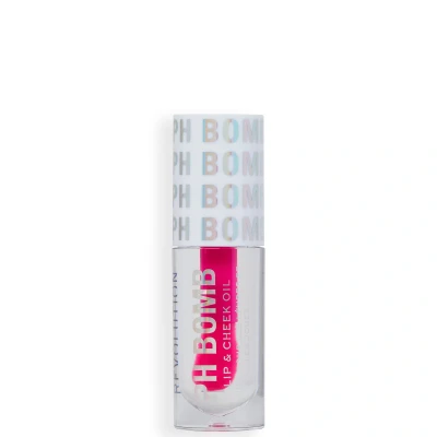 Abbildung von Makeup Revolution PH BOMB Lip &amp; Cheek OIL Universal Tint, Größe: 4.5 ml, Clear