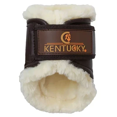 Abbildung von Kentucky Horsewear Streichkappen Braun Warmblut