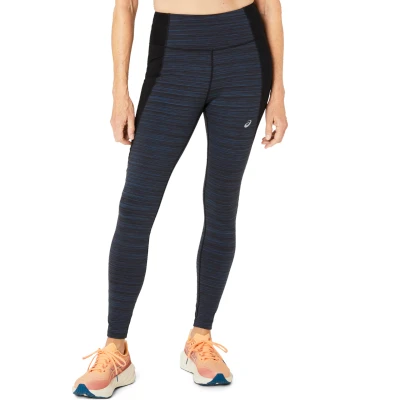 Abbildung von Asics Nagino RUN Tight Tights, Damen, Größe: Large, Rich navy heather