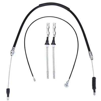 Abbildung von KIMISS Feststellbremsseil, 4 tlg. Handbremsseil Satz hinten für C 1.0, 1.2 &amp; 1.3 CDTi