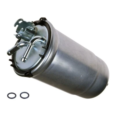 Abbildung von FEBI BILSTEIN 100482 Kraftstofffilter Leitungsfilter mit Dichtring VOLKSWAGEN: Polo IV Limousine, Schrägheck, SKODA: Fabia 1 Combi