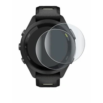 Abbildung von BROTECT Full Cover Schutzfolie Matt für Garmin Forerunner 265S (42 mm) (2 Stück) Screen Displayschutz Folie, 3D Curved, Anti Reflex