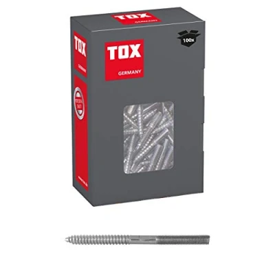 Abbildung von TOX Stockschraube Boltix verzinkt, M8 x 100 mm, Stück, 09510154