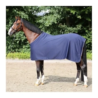 Abbildung von Kavalkade Jersey Fleecedecke Elegance Navy 115/165