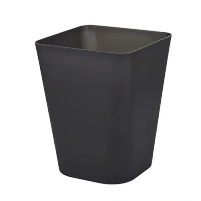 Abbildung von Sinoba Papierkorb 6102 Mülleimer Abfalleimer Papiereimer Kunststoff ideal für Kinderzimmer Büro Küche Höhe 29 cm 12L (Mokka)