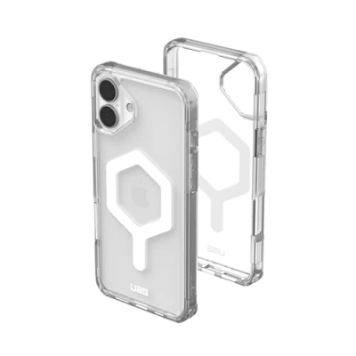 Abbildung von Apple iPhone 16 Plus Hülle MagSafe Kunststoff UAG Hard Case/Backcover Handyhülle Transparent Shockproof/Stoßfest