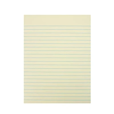 Abbildung von DONAU 7596001PL 99 Haftnotizen, 150 x 203 mm, liniert, 1x50 Blatt, 75g/m², gelb