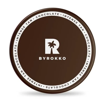 Abbildung von BYROKKO Shine Brown Chocolate Bräunungsbeschleuniger Creme (200 ml), Super XXL Bräunungscreme für schnelle Schokoladenbräune, Effektiv in Sonnenbank &amp; Außensonne