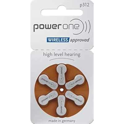 Abbildung von Varta Powerone Typ 312 Hörgerätebatterie Zinc Air P312 PR41 ZL3, 180 Stück